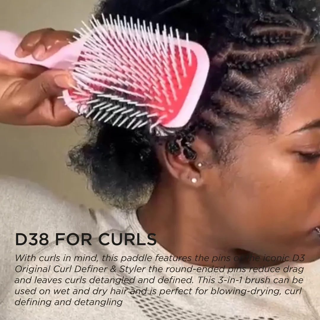 D38 The Detangling & Styling Paddle - Image 3